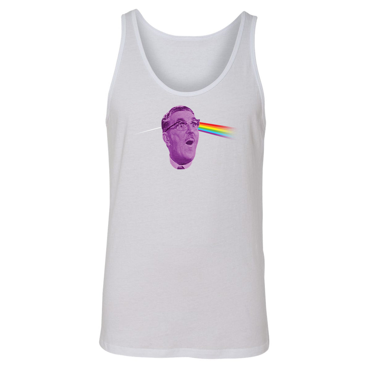 Unisex Jersey Tank - HUABZKWA - White - 14