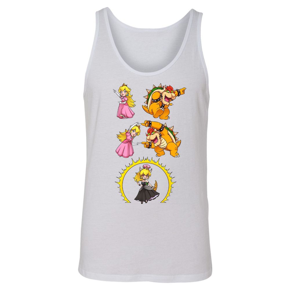 Unisex Jersey Tank - 4WD5R4Q5 - White - 14