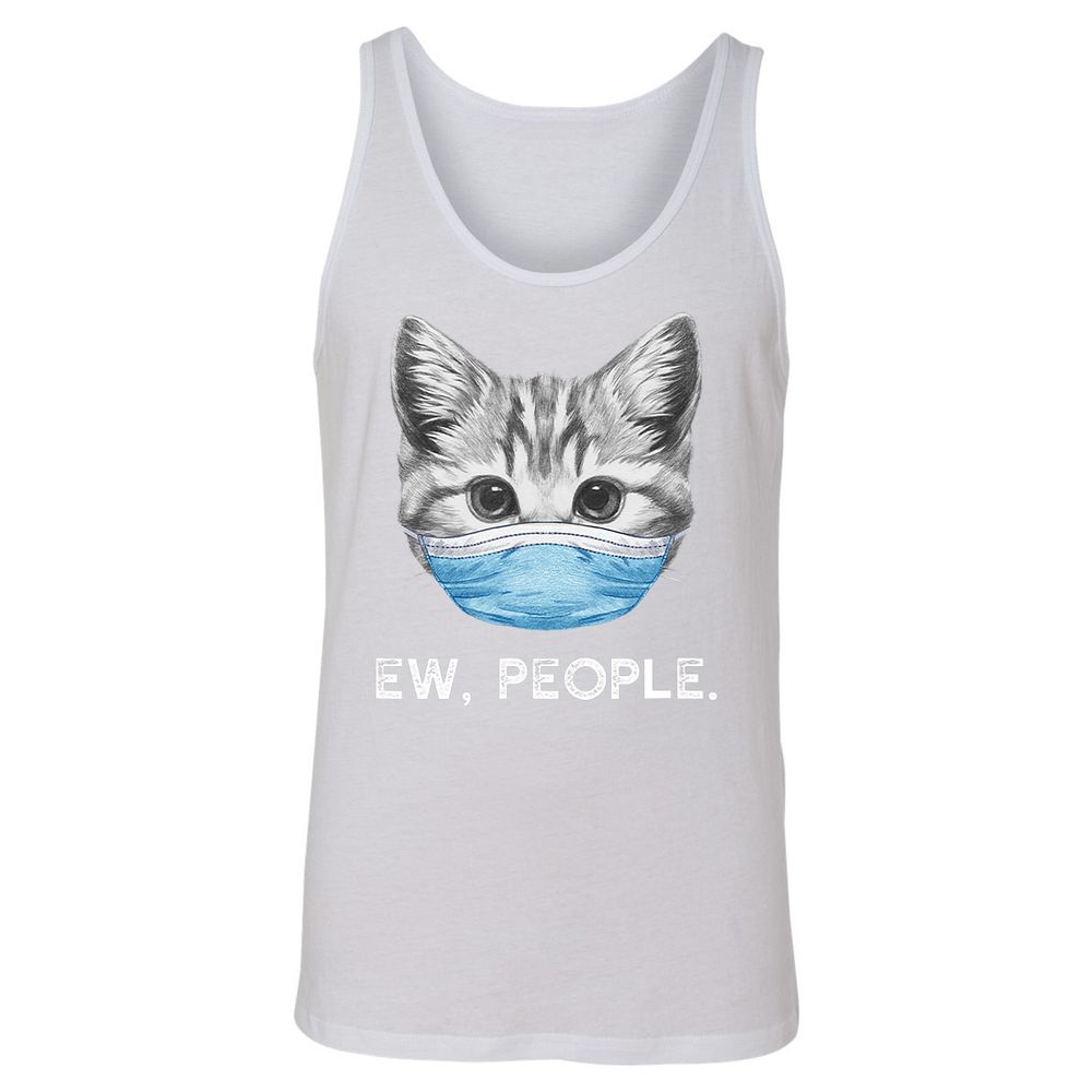 Unisex Jersey Tank - 668QWRVK - White - 14