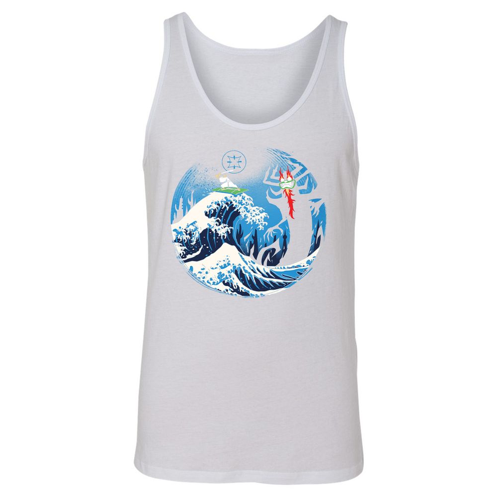 Unisex Jersey Tank - Q3N3YMNN - White - 14
