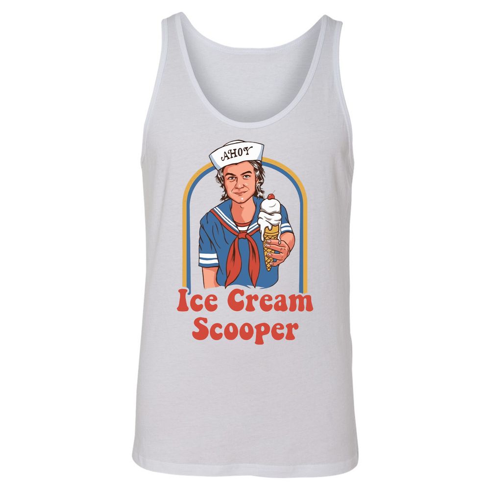 Unisex Jersey Tank - VJXNSC3E - White - 14