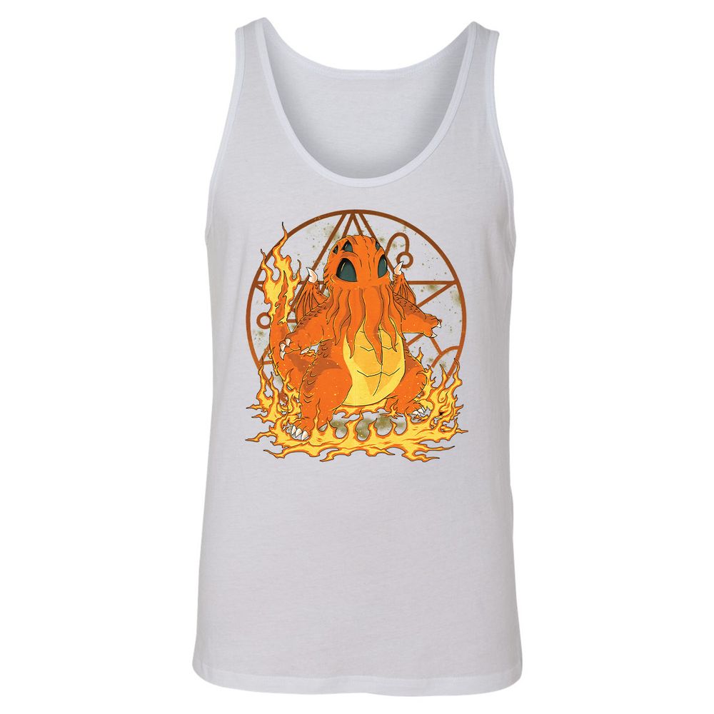 Unisex Jersey Tank - RXLJWJWH - White - 14