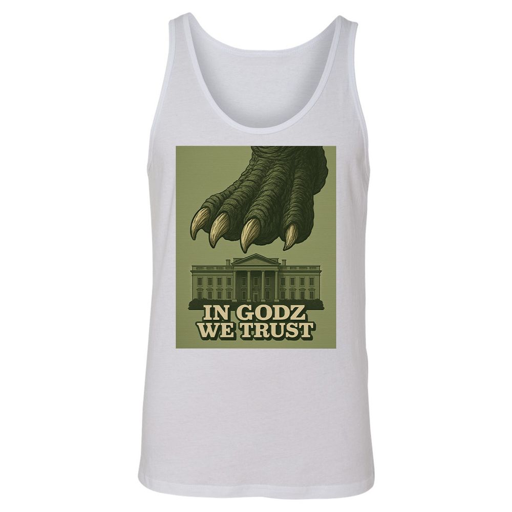 Unisex Jersey Tank - MSKJCXPG - White - 14