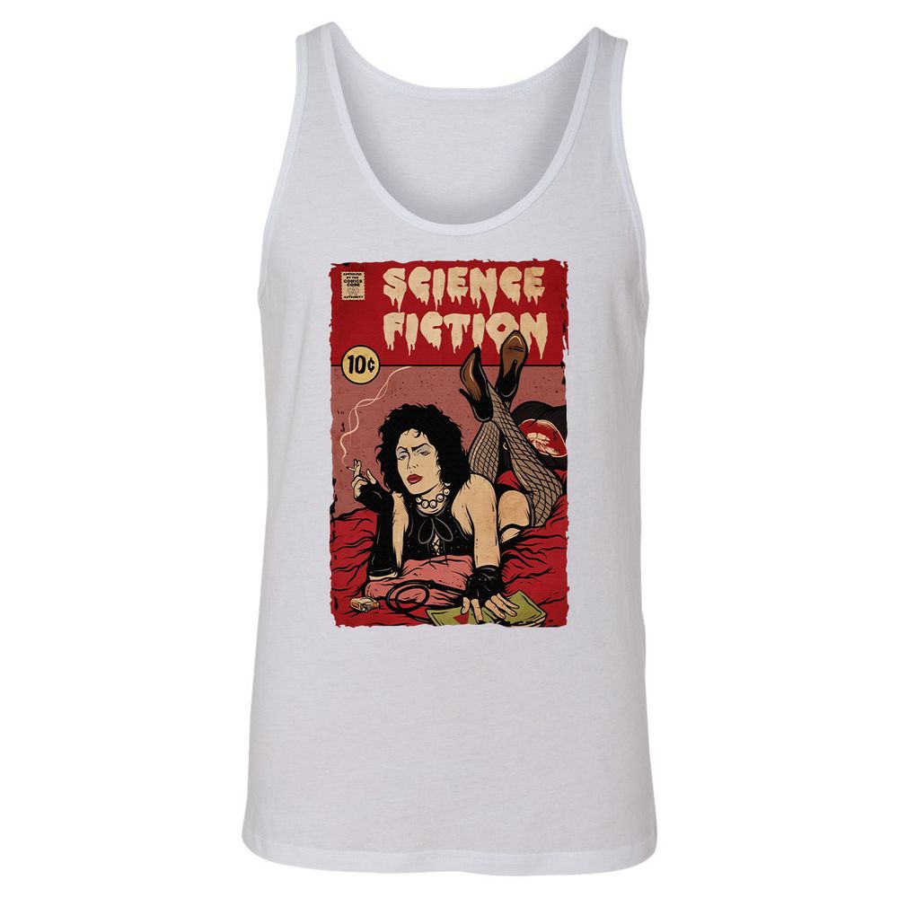 Unisex Jersey Tank - FMDNM54X - White - 14