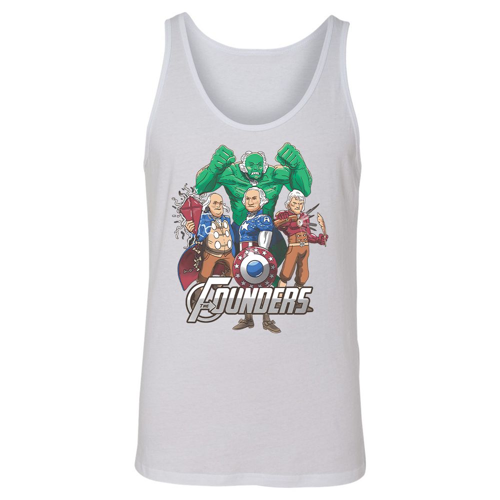 Unisex Jersey Tank - UZ7X5ABK - White - 14