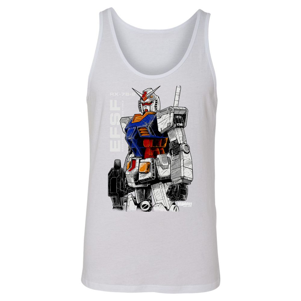 Unisex Jersey Tank - LAAQXJZV - White - 14