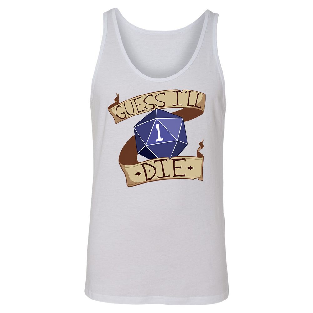 Unisex Jersey Tank - 578WWN5N - White - 14