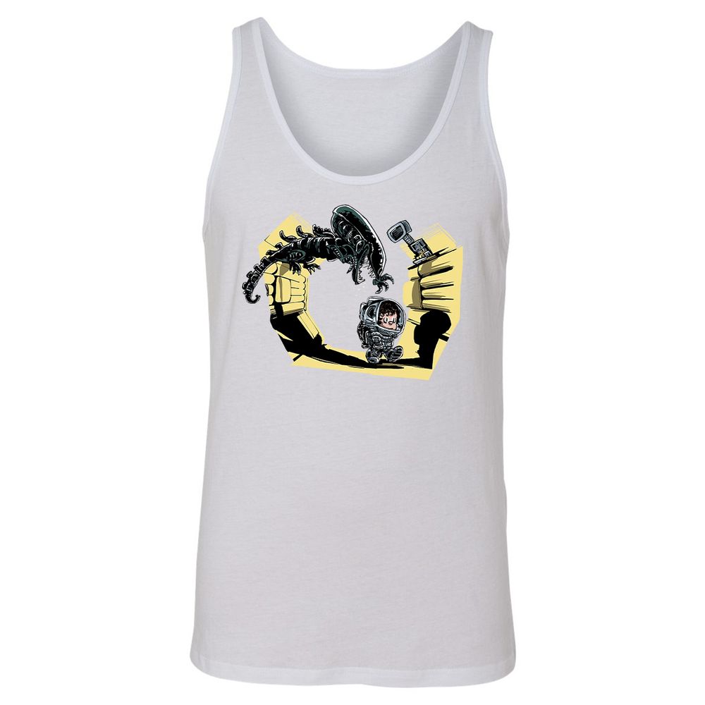 Unisex Jersey Tank - QDNRKEZ6 - White - 14
