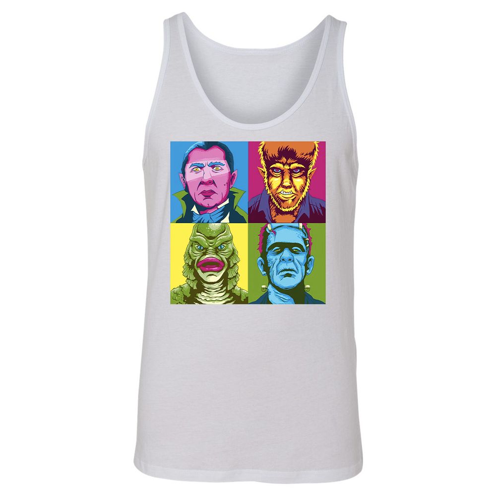 Unisex Jersey Tank - E517SMMQ - White - 14
