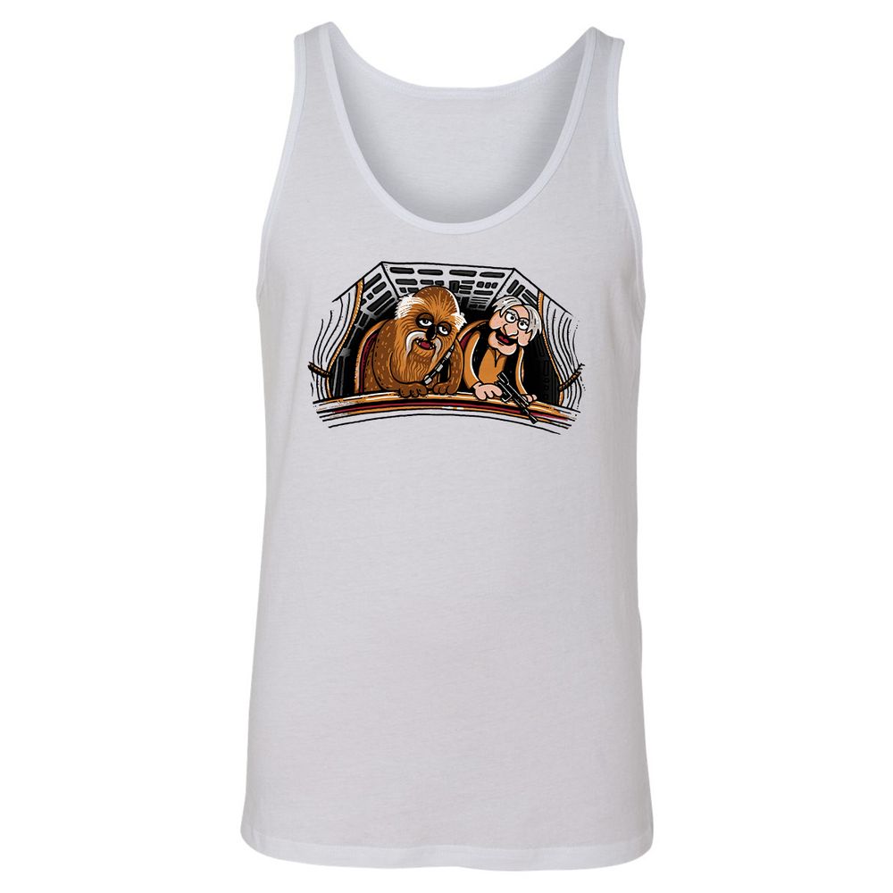 Unisex Jersey Tank - 4MDMRGFX - White - 14