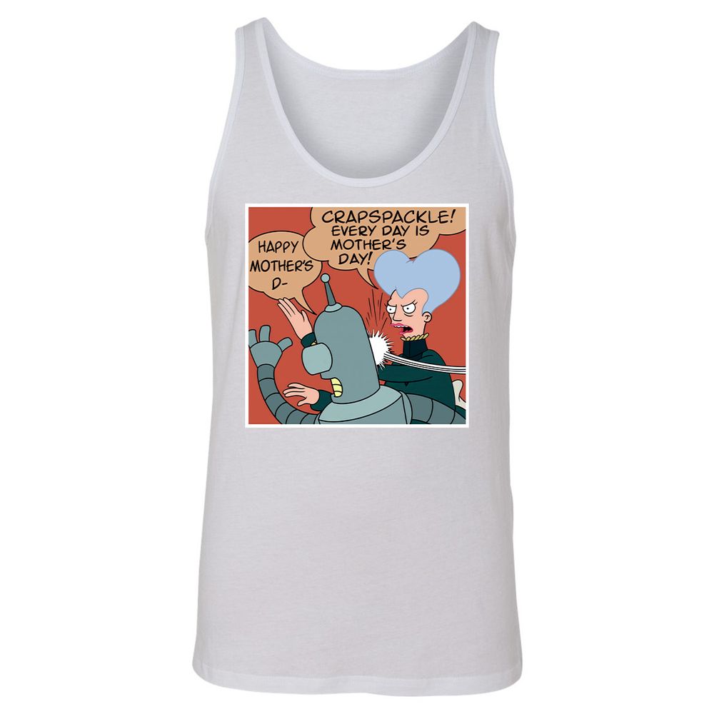 Unisex Jersey Tank - 144J23NW - White - 14