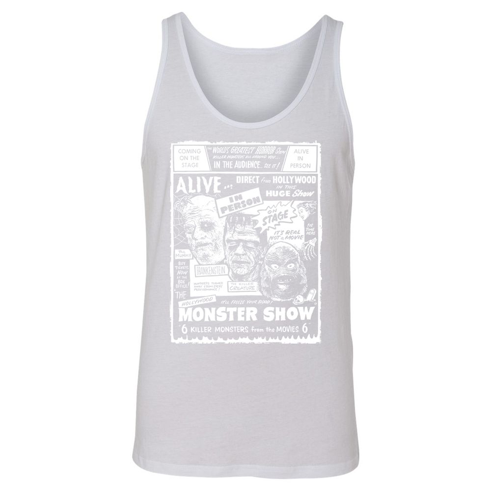 Unisex Jersey Tank - 5X2UL63Q - White - 14