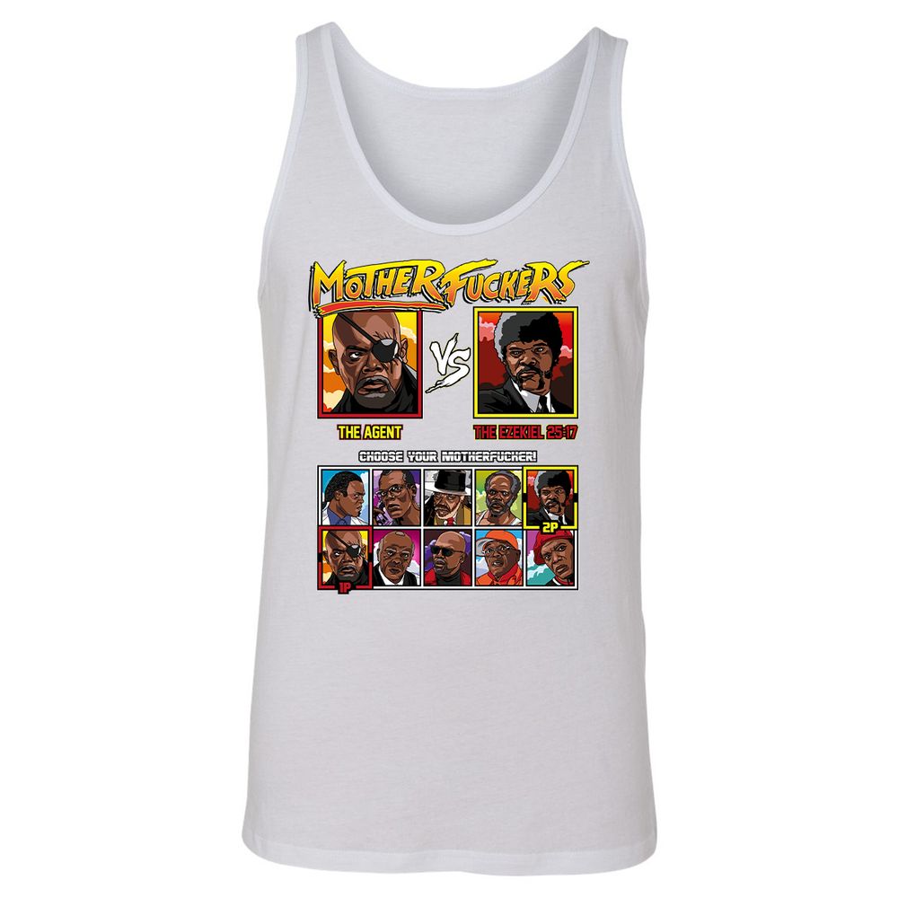 Unisex Jersey Tank - K6Y7MQCR - White - 14