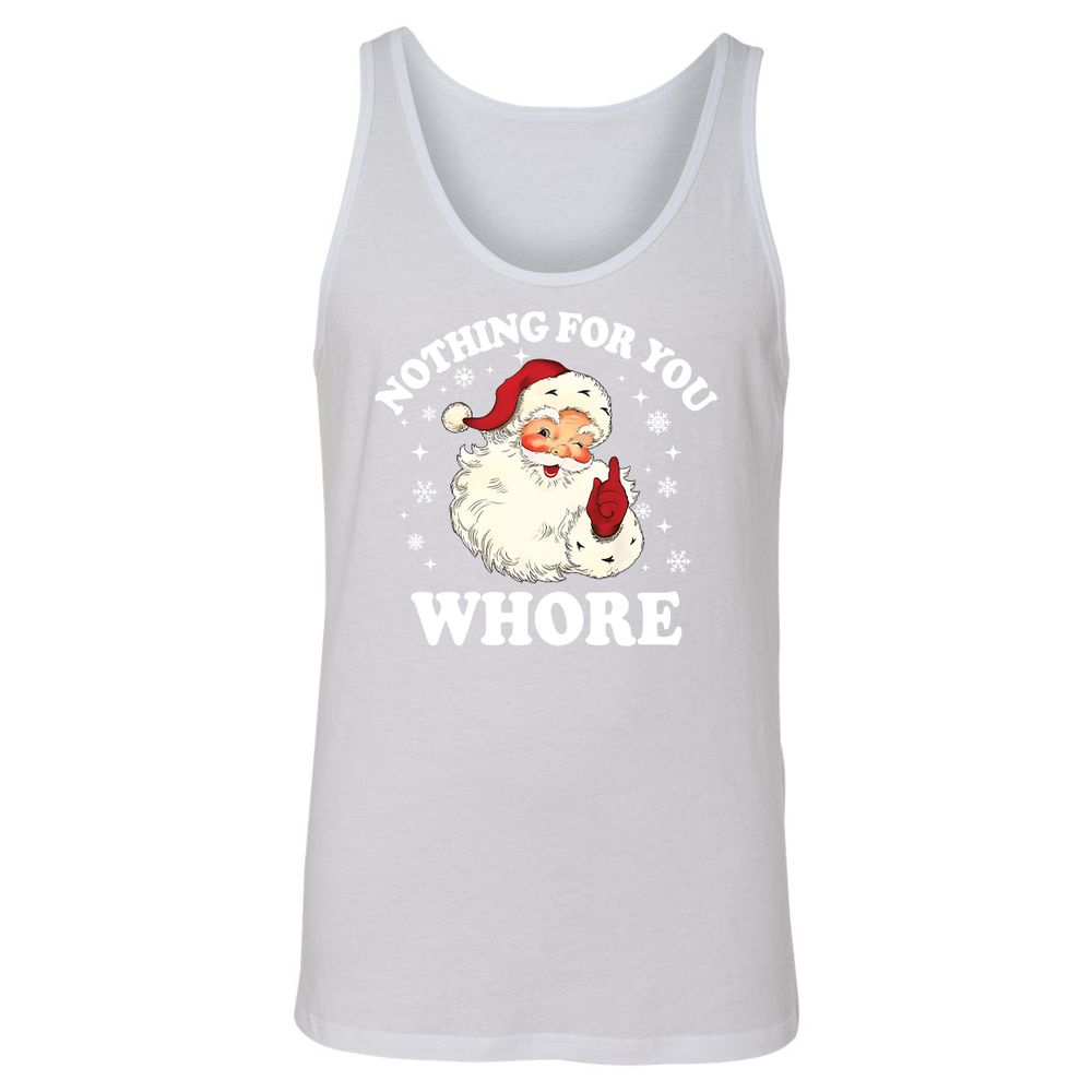 Nothing For You Whore Santa - White - 14
