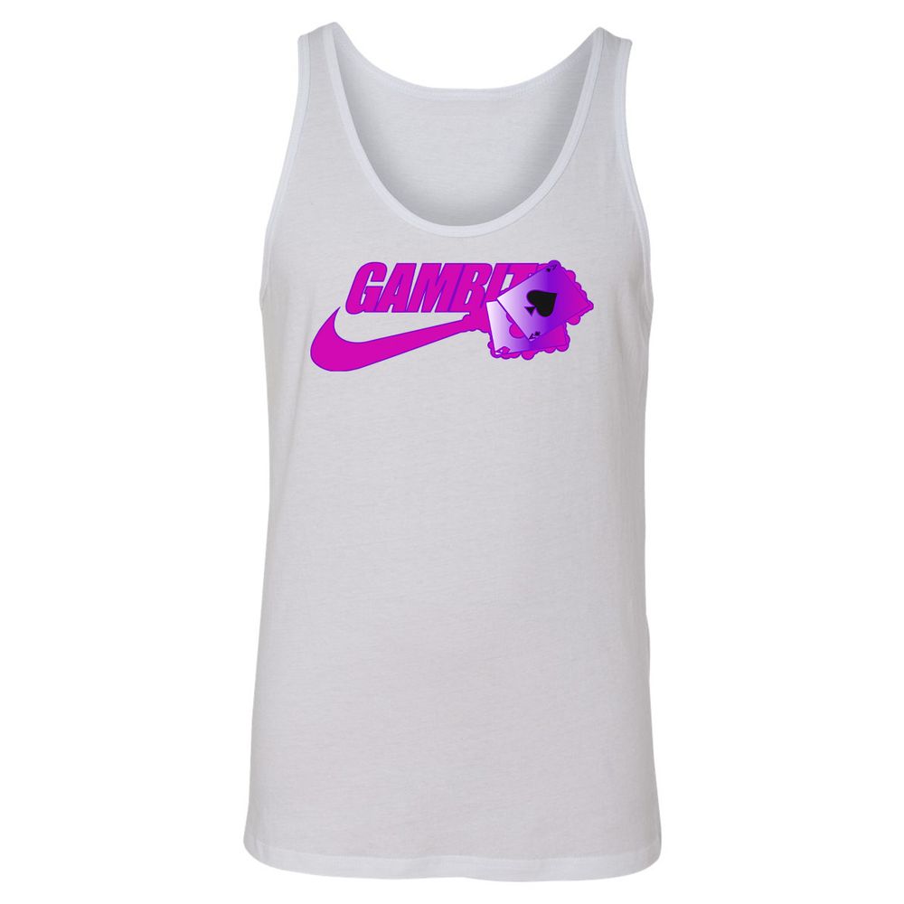 Unisex Jersey Tank - 4H2M3EPD - White - 14