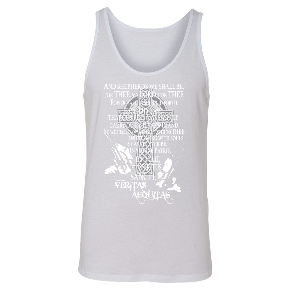 Unisex Jersey Tank - T6BV8L5K - White - 14