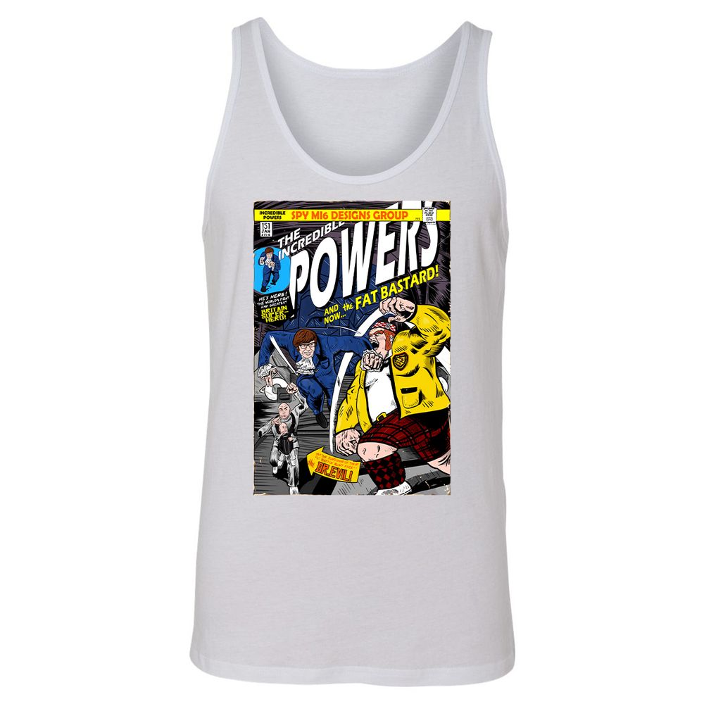 Unisex Jersey Tank - EMEV4FAX - White - 14