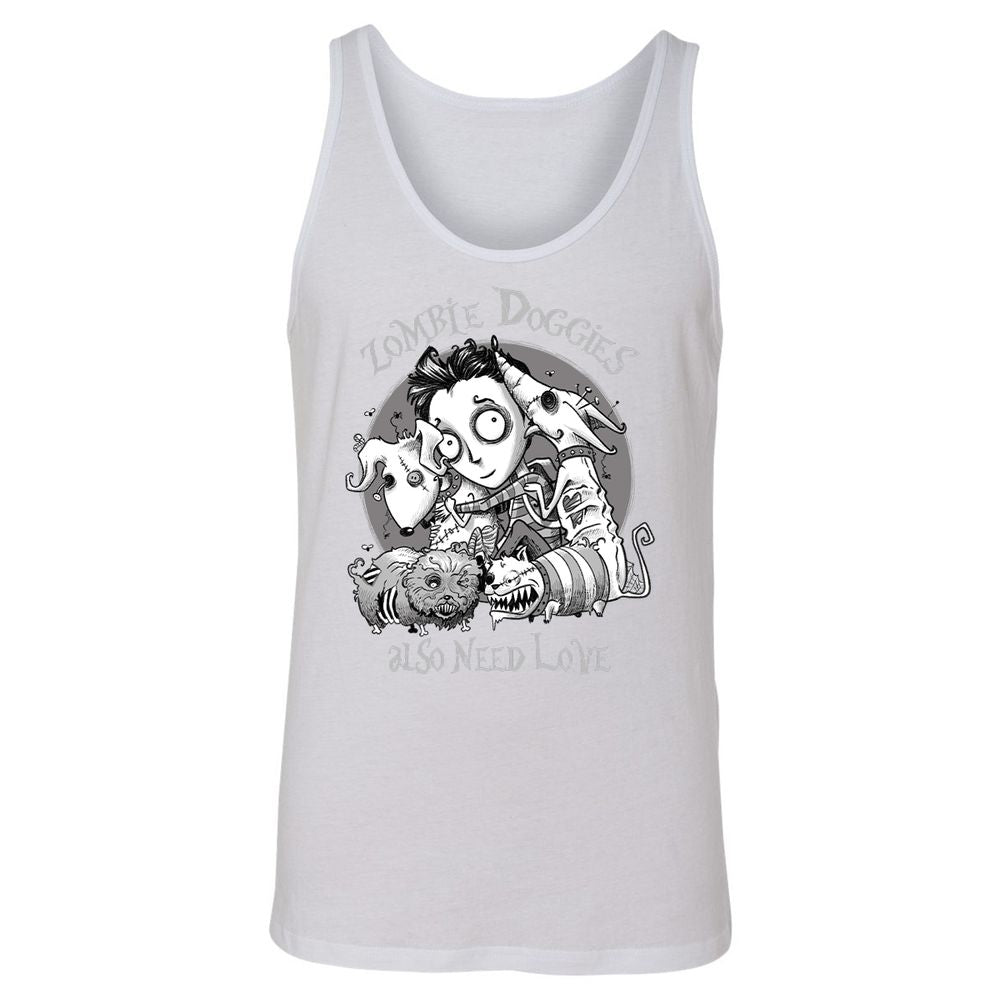 Unisex Jersey Tank - XM3QD3L9 - White - 14