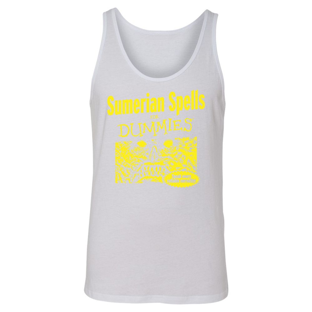 Unisex Jersey Tank - APTB4DY6 - White - 14