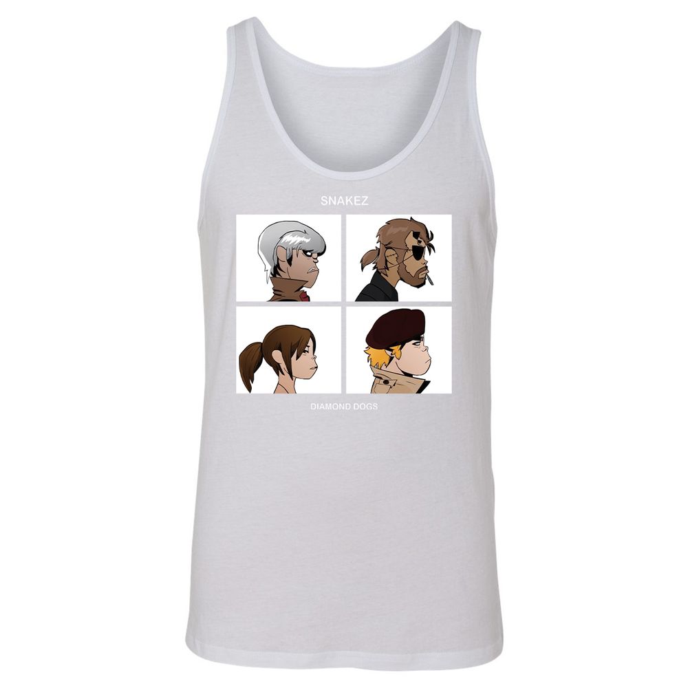 Unisex Jersey Tank - GHDYQ1Y5 - White - 14