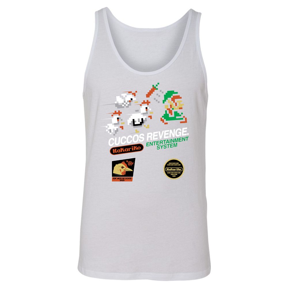 Unisex Jersey Tank - QNPRBJ9S - White - 14
