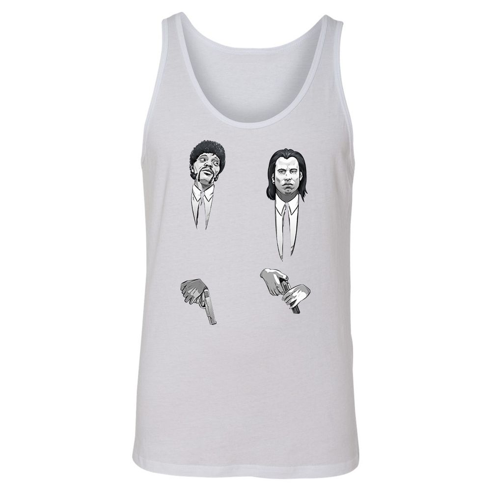 Unisex Jersey Tank - P9XZ8XYF - White - 14