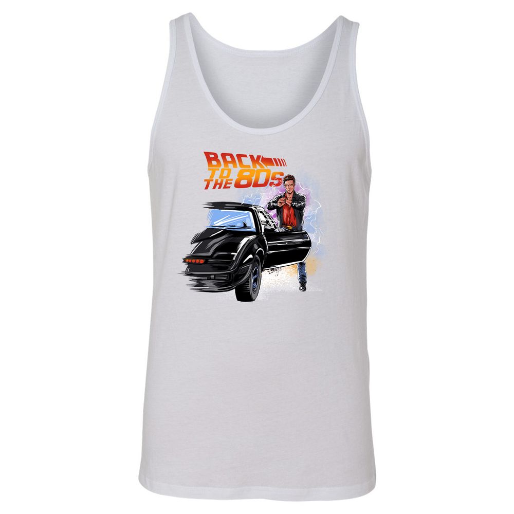 Unisex Jersey Tank - SERWN3GD - White - 14