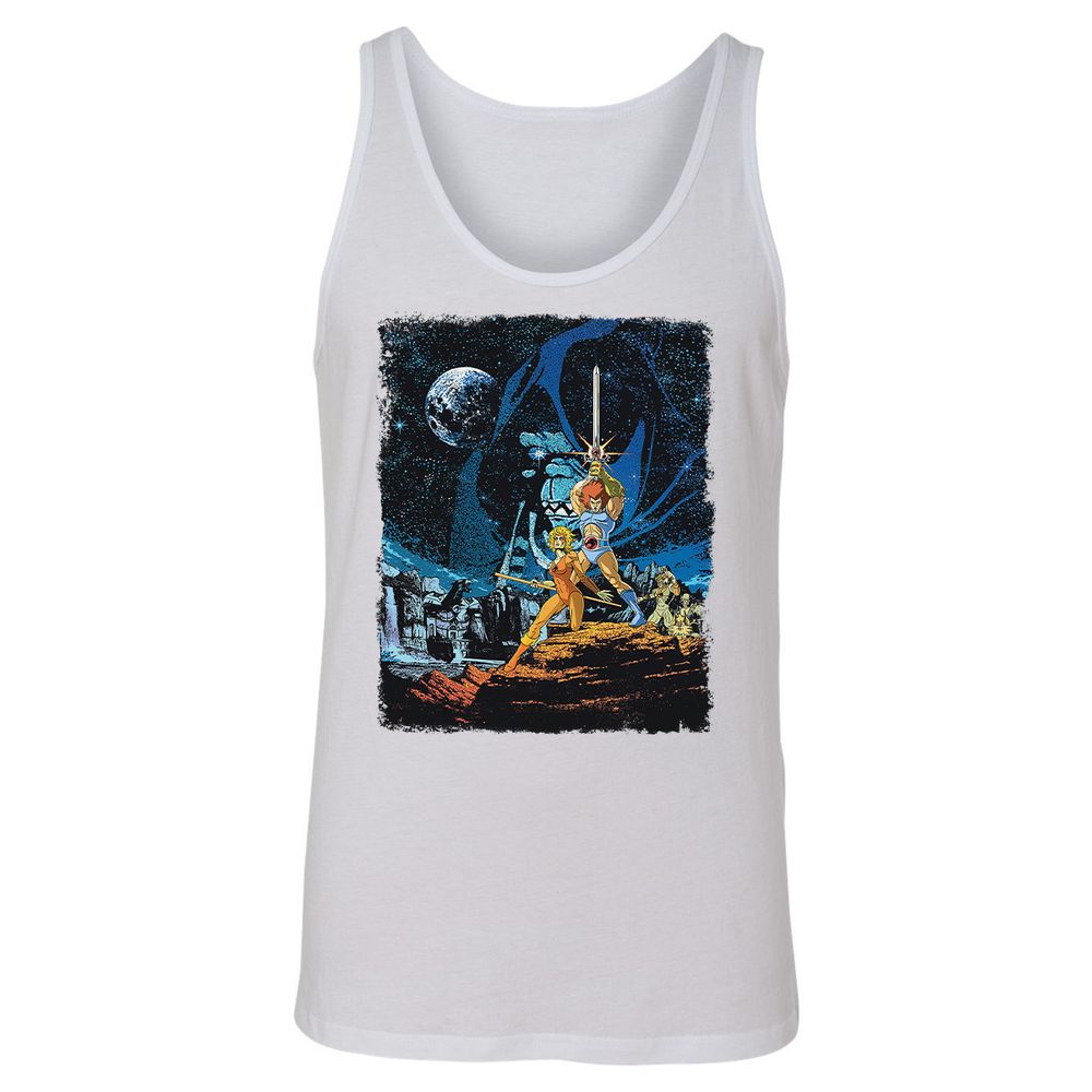 Unisex Jersey Tank - QXV65ZJK - White - 14