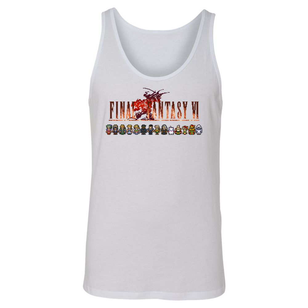 Unisex Jersey Tank - PHMQXJVC - White - 14