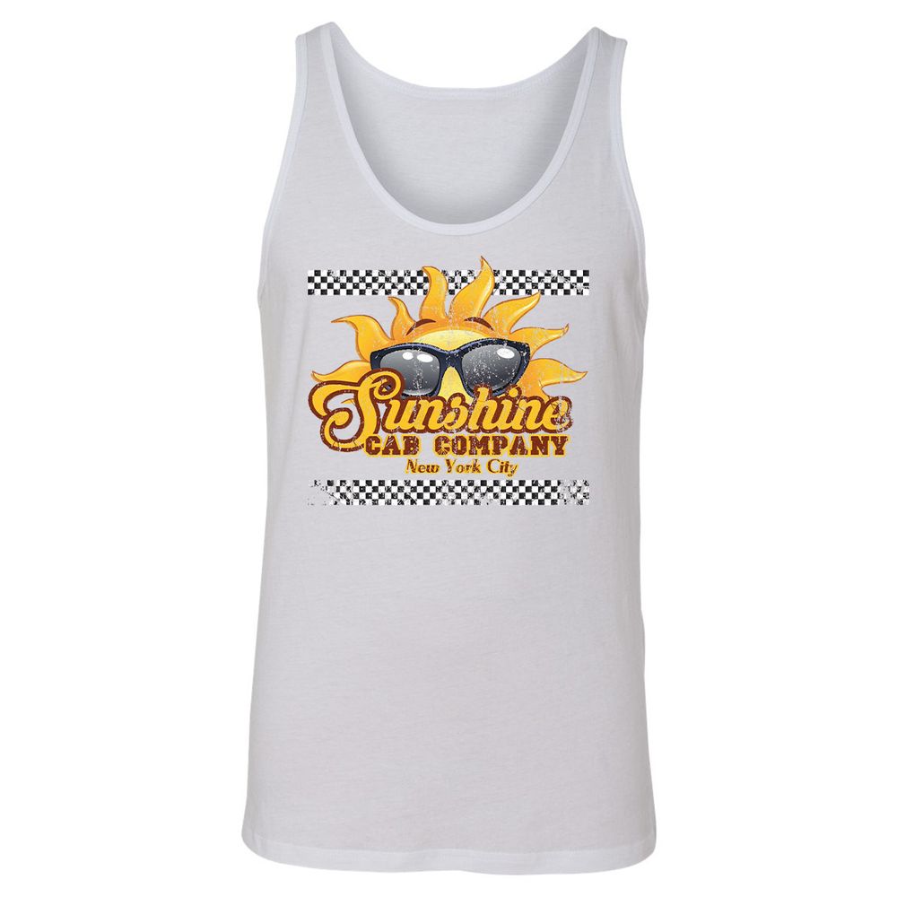 Unisex Jersey Tank - 3DZHFLSN - White - 14