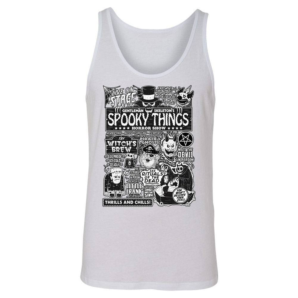 Unisex Jersey Tank - 84ELUZ8V - White - 14