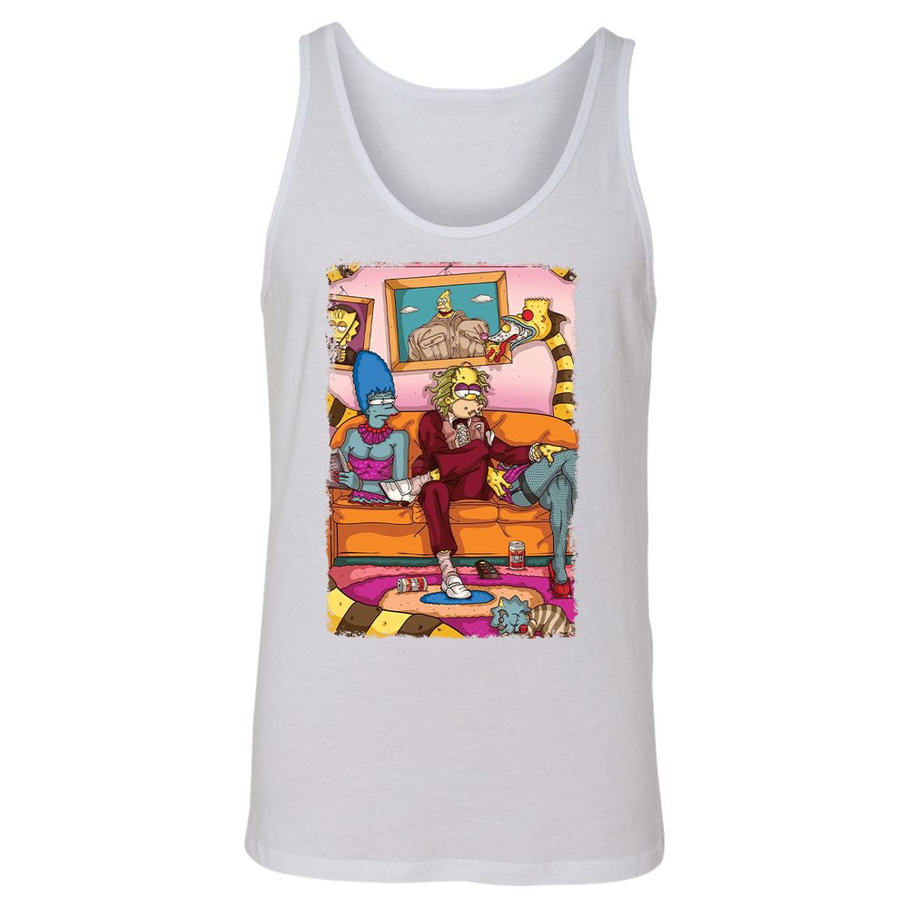 Unisex Jersey Tank - K3UB7DQ6 - White - 14