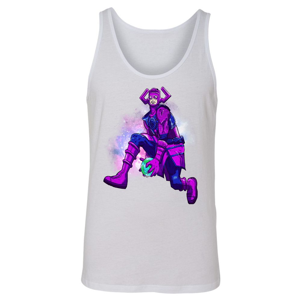 Unisex Jersey Tank - E5DK4QNL - White - 14