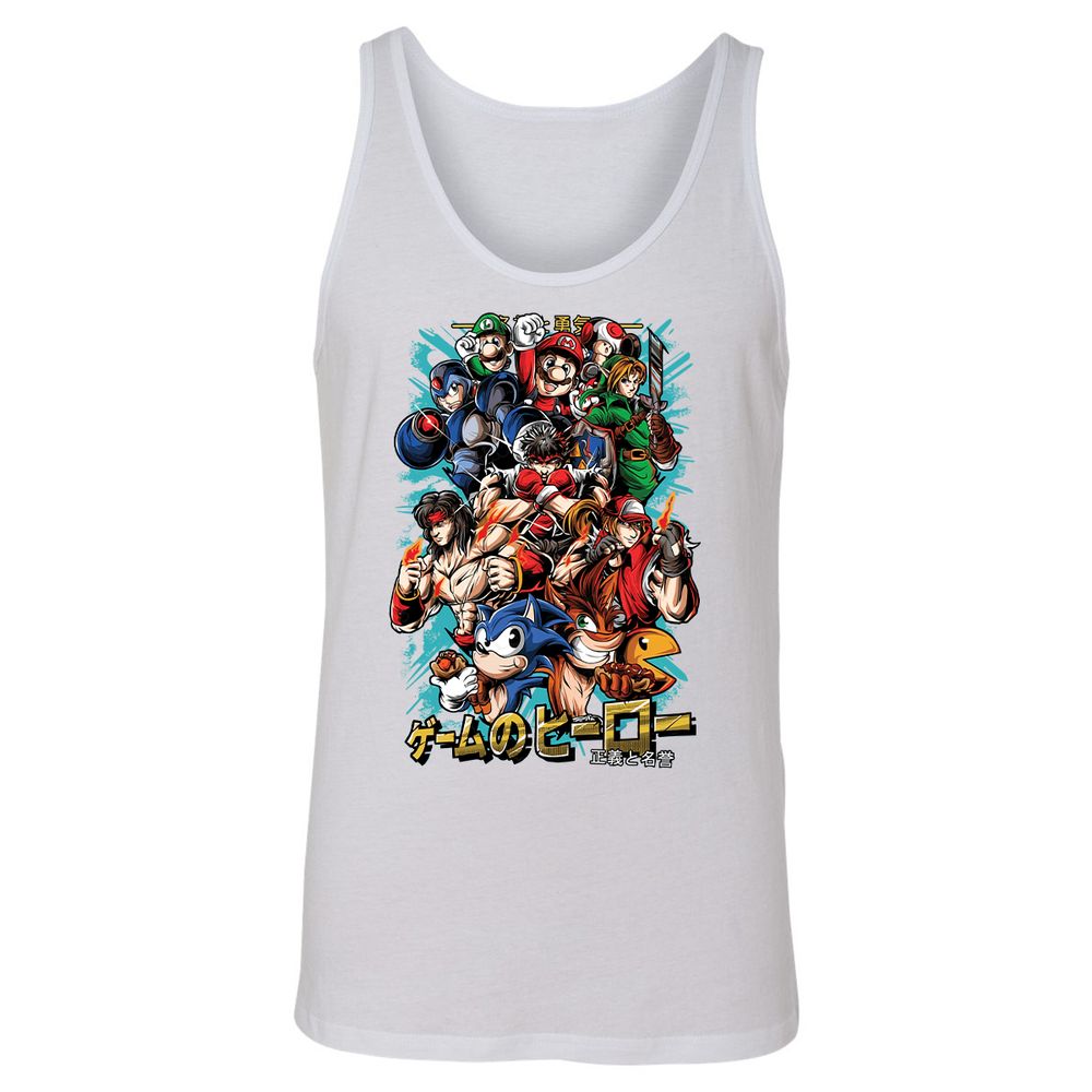 Unisex Jersey Tank - Y8NUW8SC - White - 14