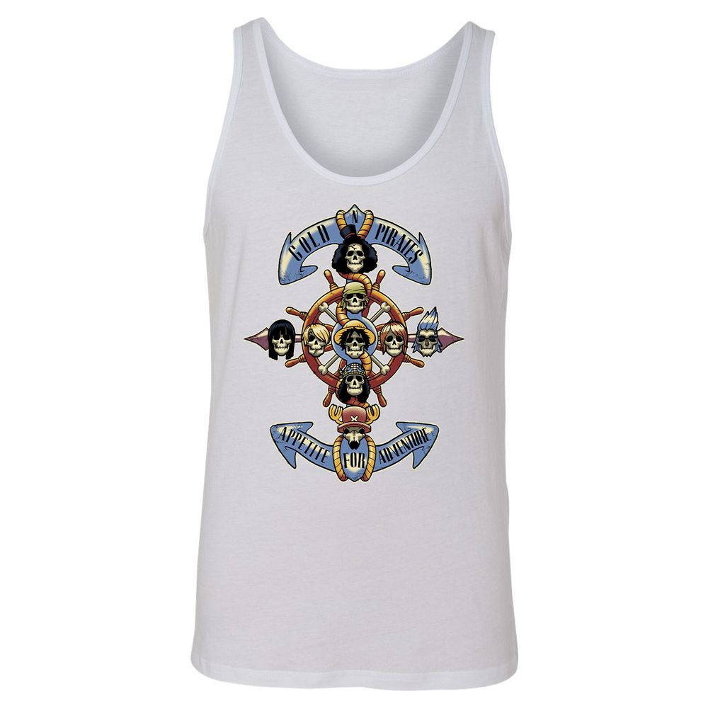 Unisex Jersey Tank - DBLR9D83 - White - 14