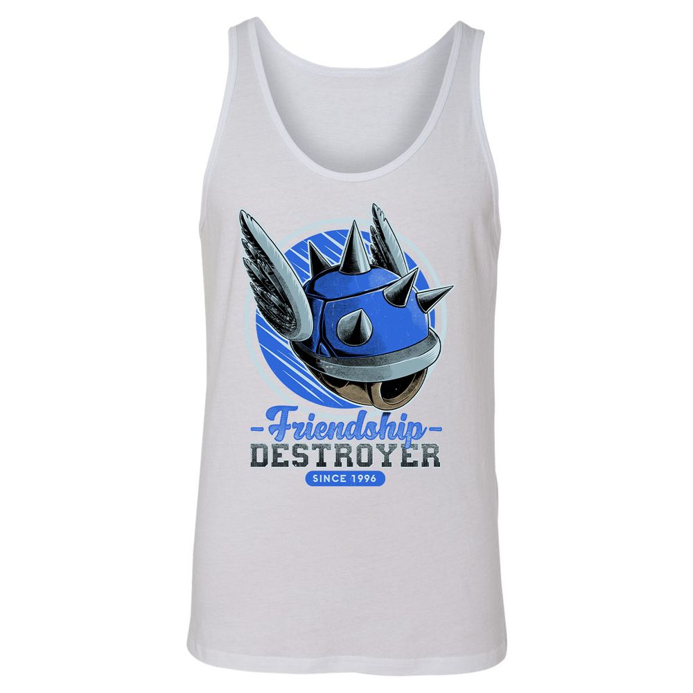 Unisex Jersey Tank - 9B3K8WGX - White - 14
