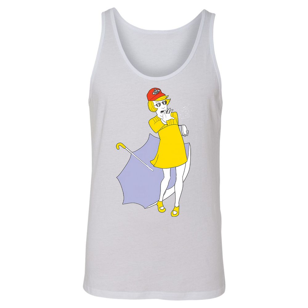 Unisex Jersey Tank - MFRHKZER - White - 14