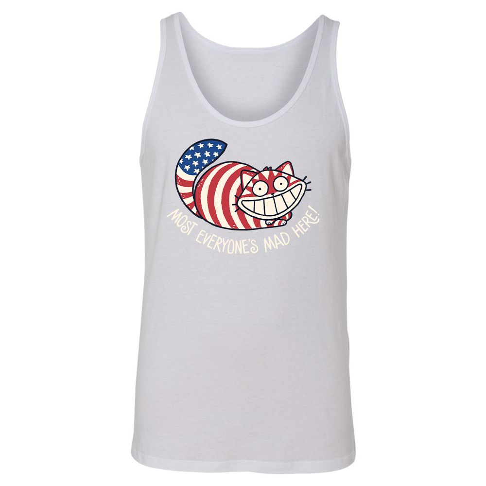 Unisex Jersey Tank - 38RY9T1H - White - 14
