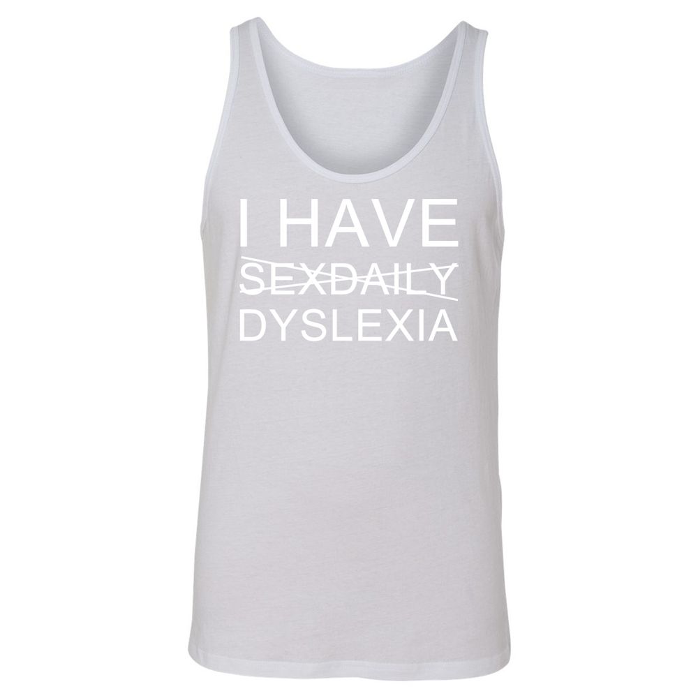 Unisex Jersey Tank - 4JR5LV99 - White - 14