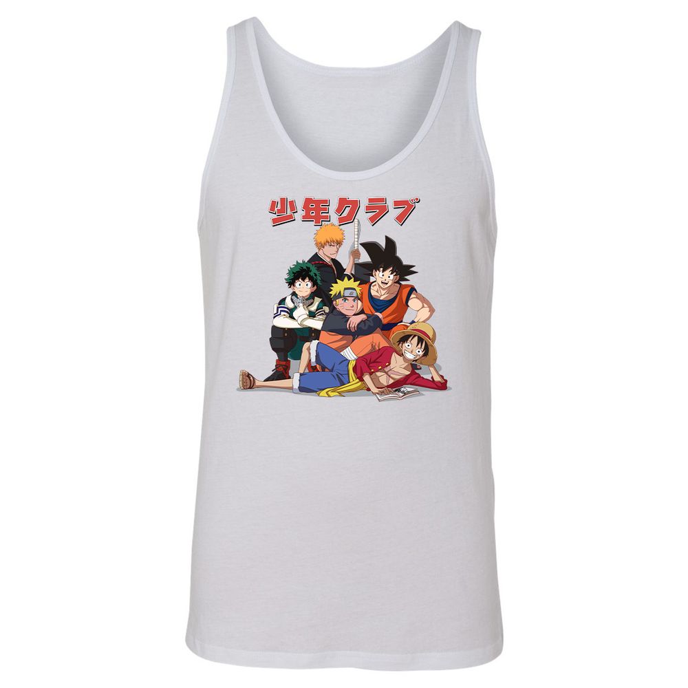 Unisex Jersey Tank - RGU9MHSP - White - 14