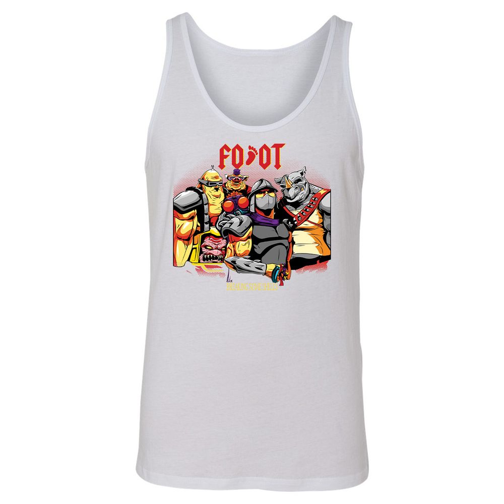 Unisex Jersey Tank - Q6M75Y9L - White - 14