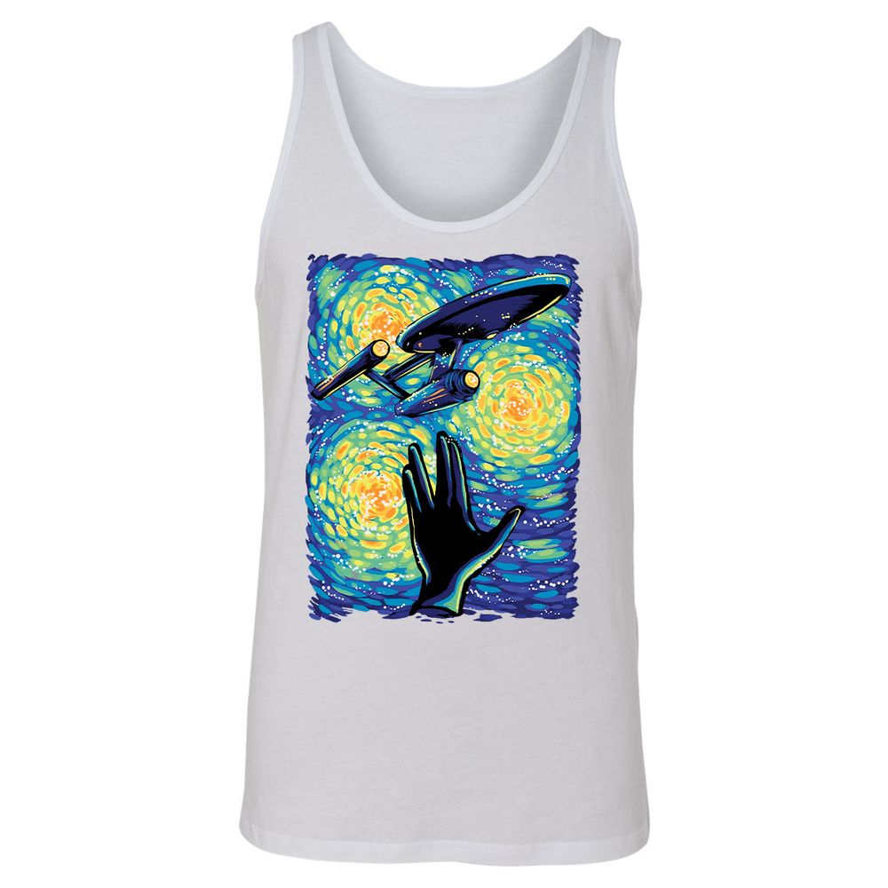 Unisex Jersey Tank - F796NU3H - White - 14