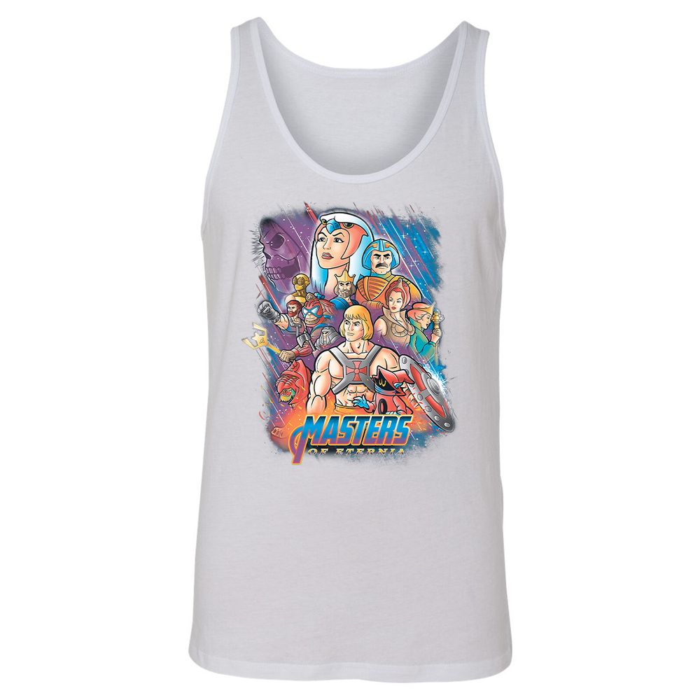 Unisex Jersey Tank - 5CG93FGF - White - 14