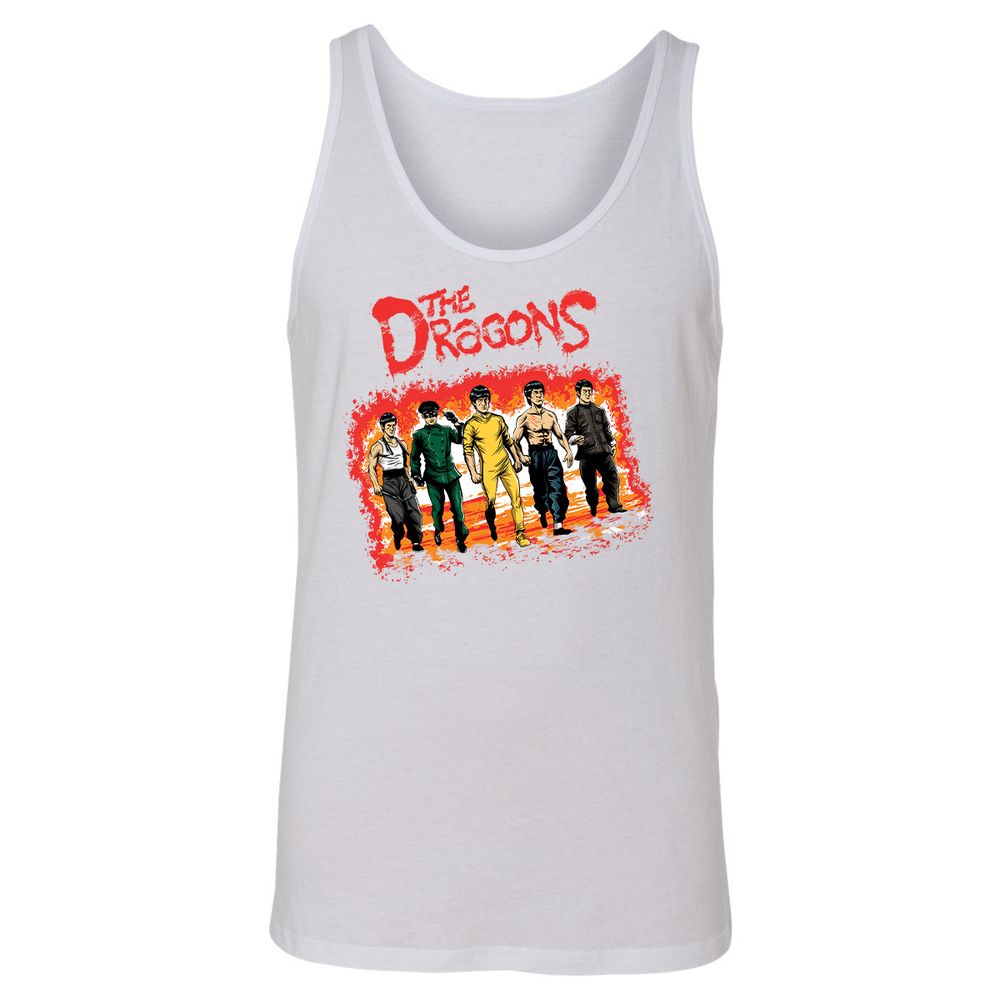 Unisex Jersey Tank - DLS39Y68 - White - 14