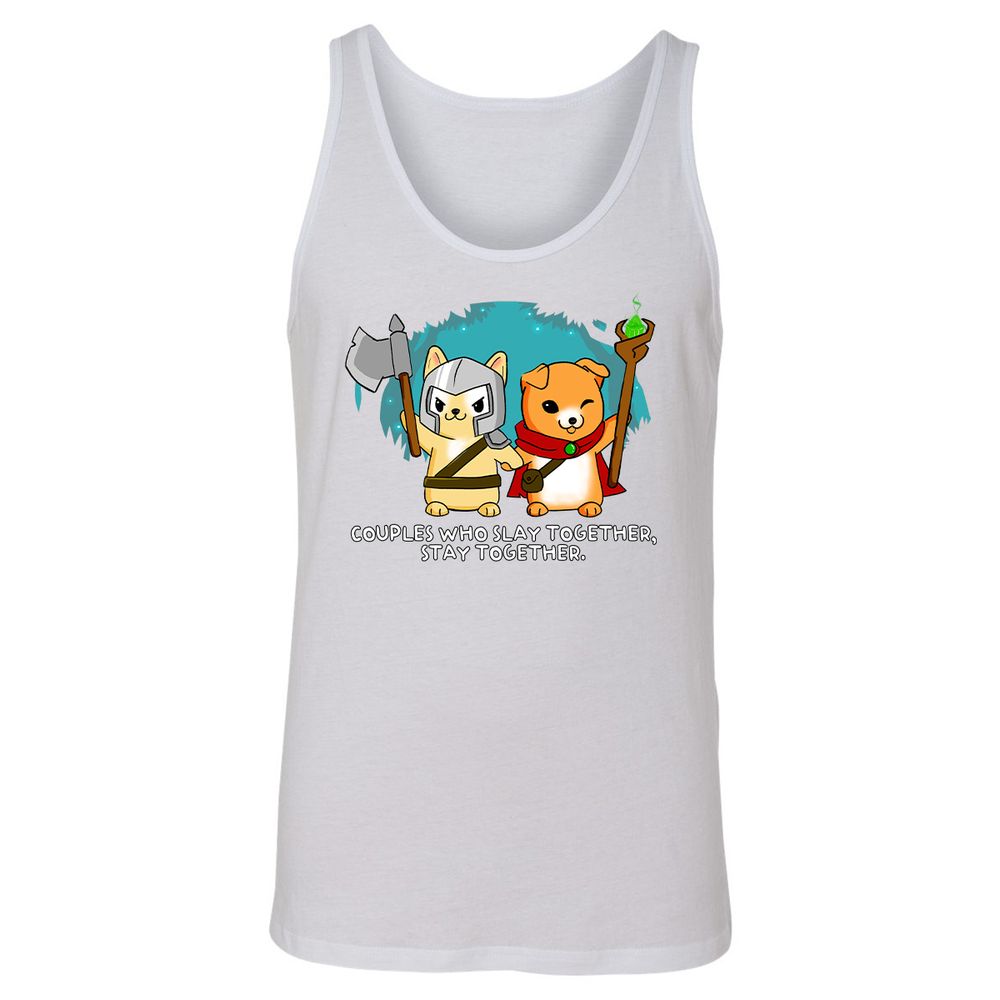 Unisex Jersey Tank - M8ZU53QG - White - 14