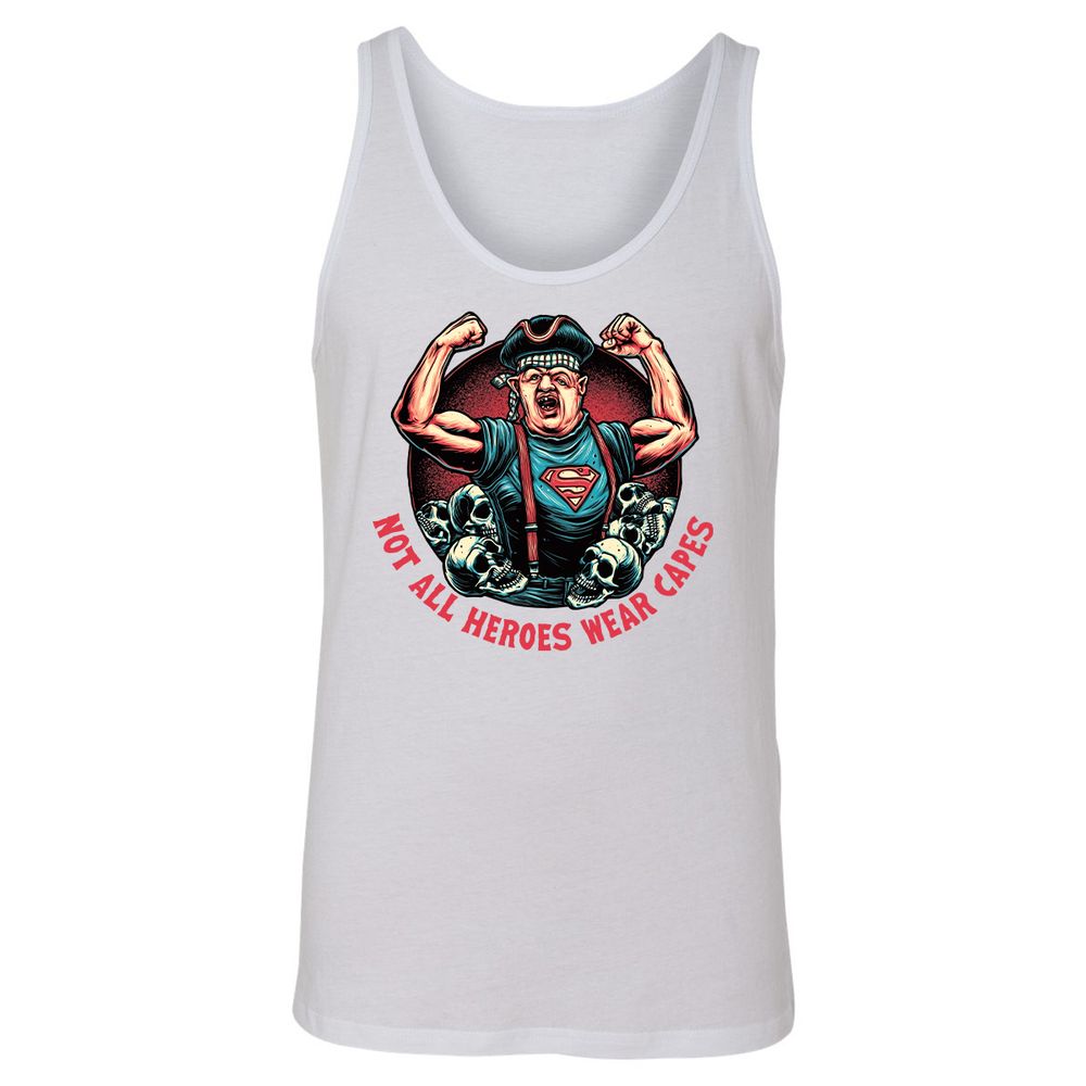 Unisex Jersey Tank - HK3JFYX9 - White - 14