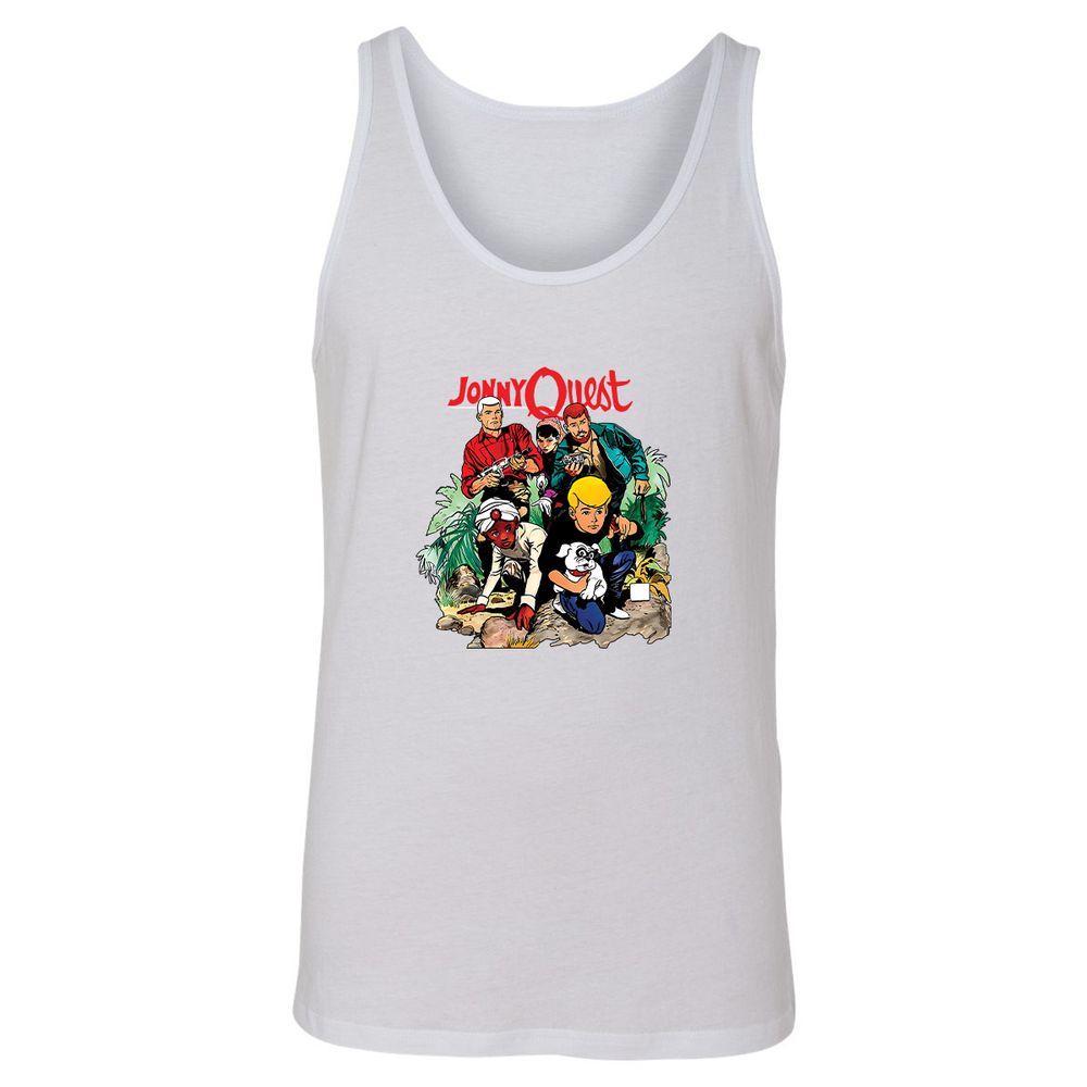 Unisex Jersey Tank - P6N41LRZ - White - 14