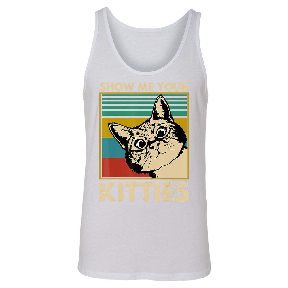 Unisex Jersey Tank - DM63NCHA - White - 14