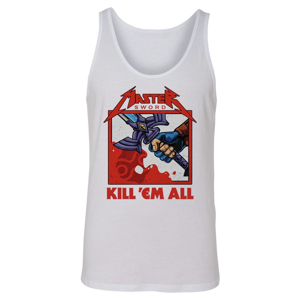 Unisex Jersey Tank - 5DFYA7MQ - White - 14