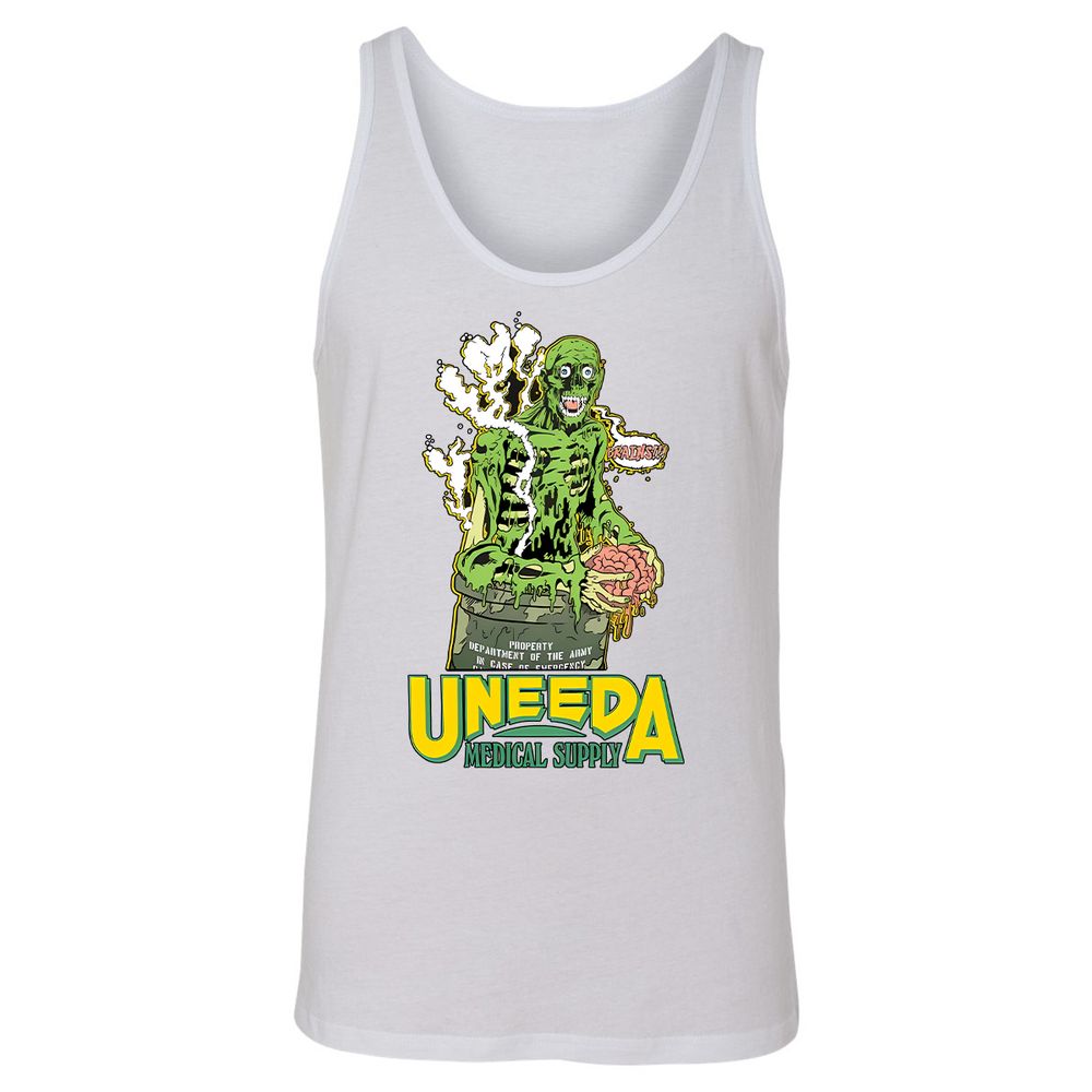 Unisex Jersey Tank - M6NKLQP8 - White - 14